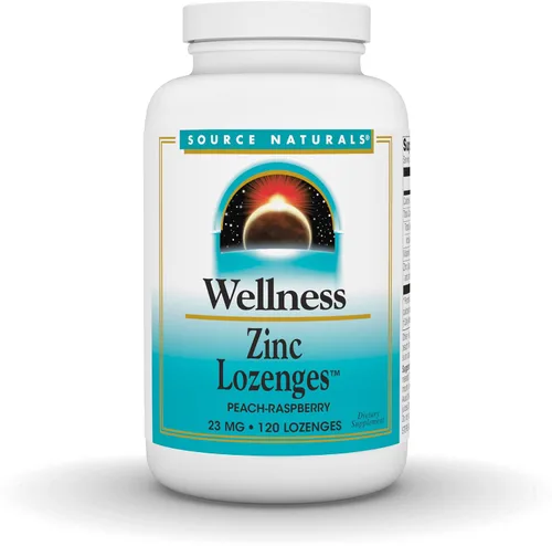 Vista 5 de Source Naturals Pastillas de zinc Wellness - 60 pastillas