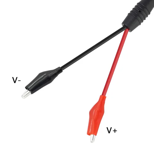 Vista 4 de YACSEJAO Cable de prueba de clip de cocodrilo doble BNC de 1M/3.3FT, BNC Q9 a cable de prueba de clip de cocodrilo doble conductores de sonda