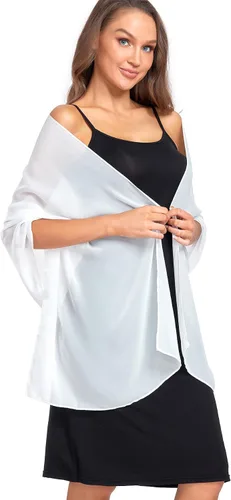 Vista 37 de Chales/mantones de gasa suave para vestidos, accesorios de mujer