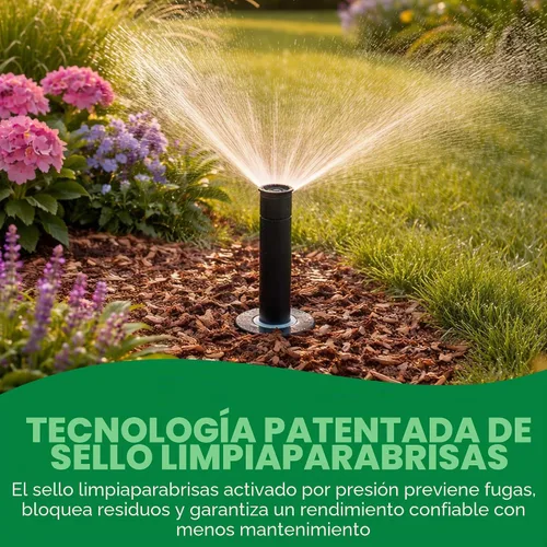 Vista 6 de Rain Bird 1804VAN 1800 Series Professional - 4 Inch Pop Up Sprinkler Head