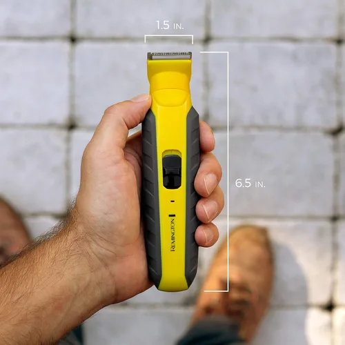 Vista 7 de Remington Kit de aseo todo en uno prácticamente indestructible, amarillo, PG6856