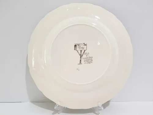 Vista 4 de Johnson Brothers The Friendly Village - Plato llano grande, multicolor