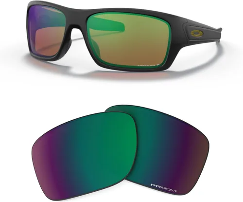 Vista 13 de OAKLEY Original Turbine OO9263 PRIZM Trail Replacement Lenses For Men For Women+ Bundle Microfiber Pouch -FRAMES NOT INCLUDED