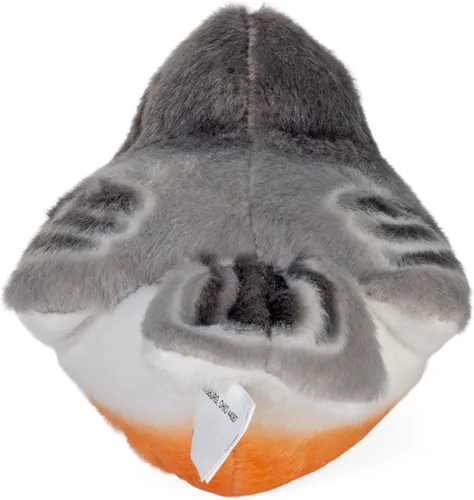 Vista 4 de Wild Republic Audubon, Peluche de petirrojo americano con sonido auténtico, animal de peluche, juguetes de pájaros para niños, petirrojo americano
