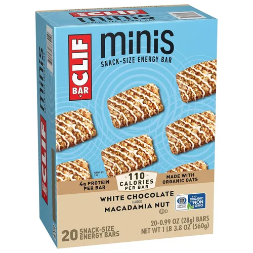 Vista 10 de Clif Bar - Barras energéticas, 160173, Macadamia de chocolate blanco, 1
