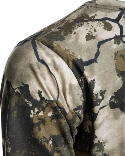 Vista 29 de King's Camo Camiseta de caza de manga corta de algodón Desierto sombra