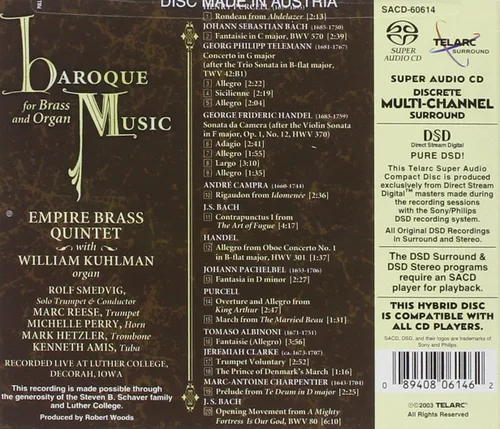 Vista 2 de Baroque Music for Brass & Organ