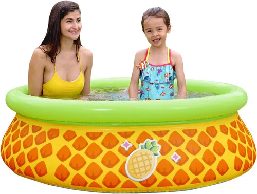 Vista 5 de JLeisure Sun Club 17789 - Piscina inflable 3D de 5 x 16.5 pulgadas, capacidad para 1 a 2 personas, para niños sobre el suelo, 2