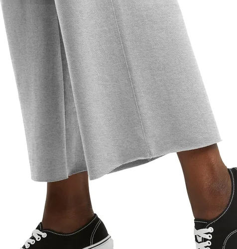 Vista 4 de Hanes Originals - Pantalones cortos de pierna ancha para mujer, pantalones retro ligeros de rizo francés, 25 pulgadas