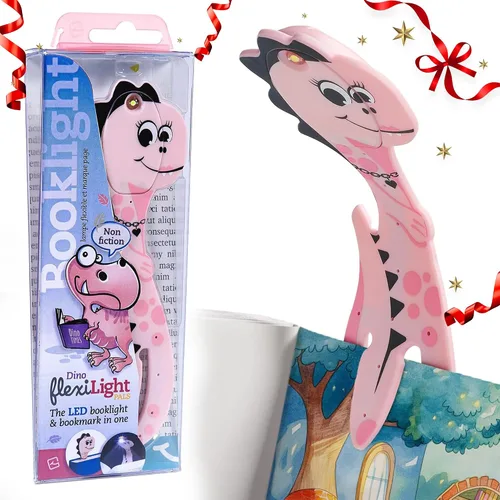 Vista 15 de Flexilight Pal - Luz de lectura 2 en 1, marcapáginas, luz LED con clip, lámpara de lectura para niños y adultos, accesorios de libro de regalo