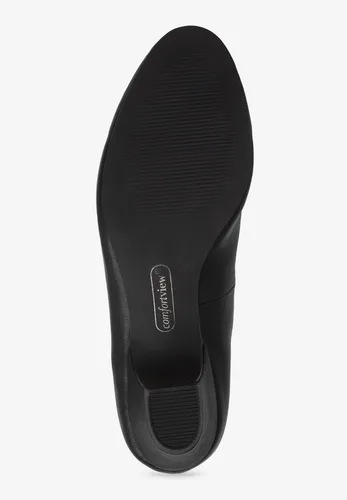 Vista 3 de Comfortview Zapatos de tacón ancho The Vida para mujer Negro