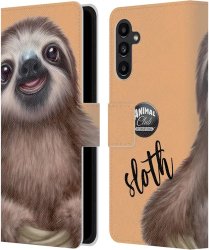 Vista 19 de Head Case Designs Officially Licensed Animal Club International Bat Faces Leather Wallet Case Compatible with Samsung Galaxy A13 5G (2021)