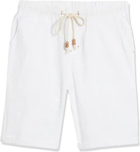 Vista 5 de Tienda Essentials Men's Linen Casual Classic Fit Short