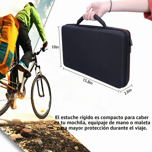 Vista 4 de LTGEM - Funda compatible con controlador MIDI universal Arturia MiniLab 3, color negro (solo funda)