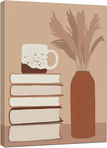 Vista 14 de Arte de pared bohemio afroamericano, pintura impresa enmarcada de mujeres negras, póster de amante de libros, impresión en lienzo de niña negra