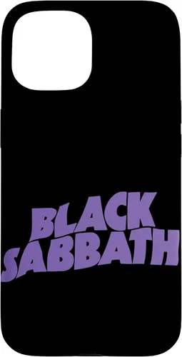 Vista 6 de Funda con logotipo oficial de Black Sabbath Purple para iPhone 17