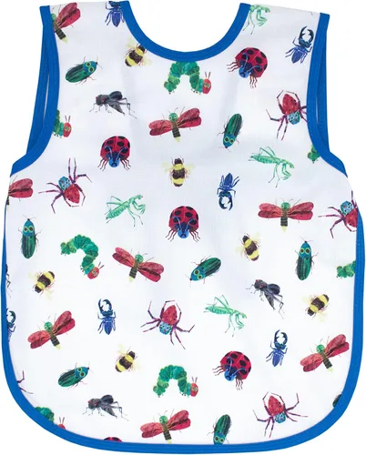 Vista 2 de BapronBaby Eric Carle Bapron - Babero más seguro sin corbata para el cuello - Bebé y niño pequeño - Suave impermeable - Sin PVC, BPA y ftalatos - 6