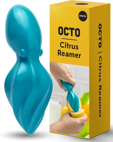 Vista 10 de OTOTO Lemongator Exprimidor de Limón Manual - Exprimidor de Limón Fácil de Sostener Manual para Limón, Lima, Naranjas - Libre de BPA, Apto