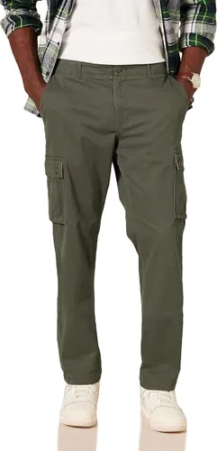 Vista 10 de Amazon Essentials - Pantalones cargo elásticos de corte recto para hombre (disponibles en tallas grandes y altas)