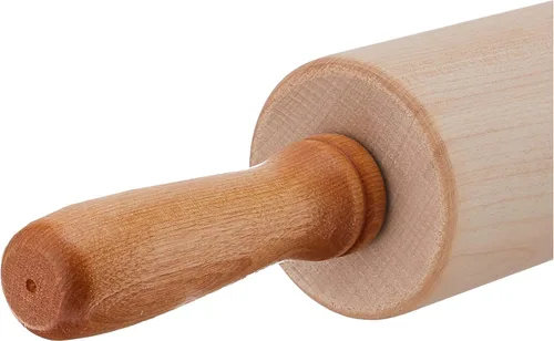 Vista 2 de J.K. Adams Rodillo gourmet mediano de madera de arce de 12 pulgadas por 2-3/4 pulgadas