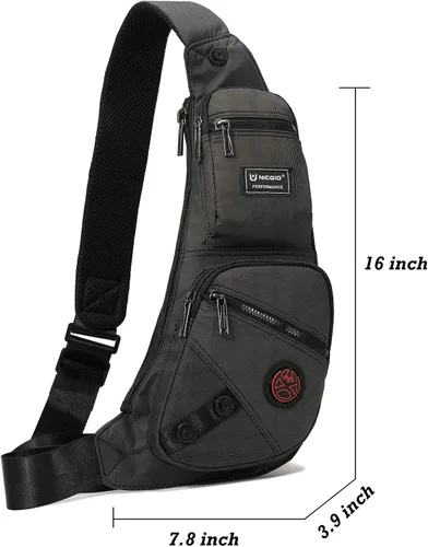 Vista 58 de Nicgid Sling Bag - Mochila bandolera para hombre), LYSB01NH075BJ-SPRTSEQIP