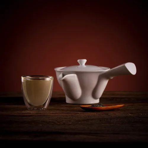 Vista 3 de Famosa caja de regalo de té verde - Para los amantes del té verde - Selección de té suelto especial para el amante del té en tu vida - Muestra de té
