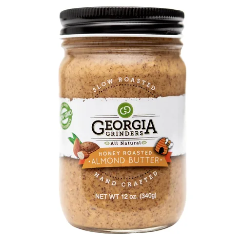 Vista 12 de Georgia Grinders Mantequilla de anacardo cremosa de 12 onzas, (1 CT), suave crema de anacardo gourmet, aprobada por Whole30, apta para dieta