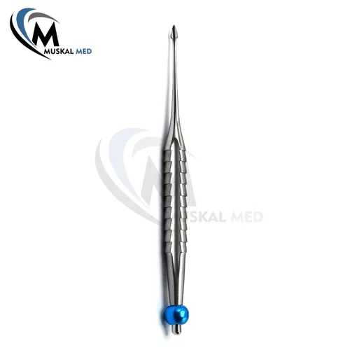 Vista 2 de Nuevo afilado recto pala raíz proximator PDL ascensor dental acero inoxidable polaco instrumentos ELV-06