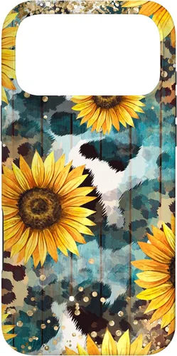 Vista 22 de Funda Boho Western de piel de vaca para iPhone 12 Pro Max