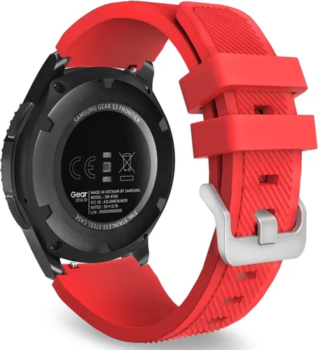 Vista 15 de Correa de reloj deportivo, marca MoKo, de silicona, para Samsung Gear S3, Negro