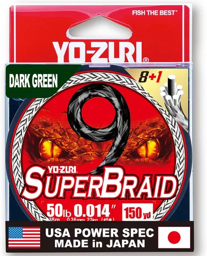 Vista 22 de YO-Zuri SUPERBRAID 9 - Línea de pesca trenzada flotante