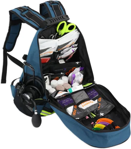 Vista 10 de Lightning X mochila con suministros de primeros auxilios para servicios de emergencia EMT/EMS