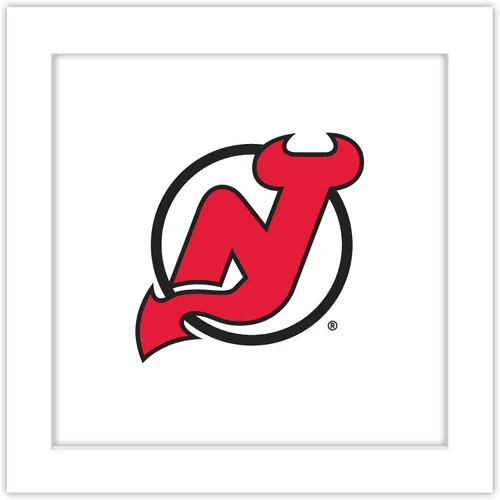 Vista 12 de Trends International Gallery Pops NHL New Jersey Devils - Póster de pared con logotipo primario, 12.00 x 12.00 pulgadas, versión de marco negro