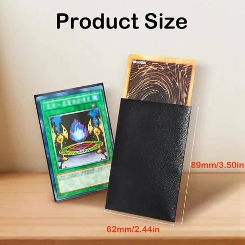 Vista 2 de 1000 fundas para tarjetas Magic the Gathering, FOTEEMO Yugi-oh, fundas para tarjetas pequeñas japonesas, fundas protectoras de tarjetas que protegen