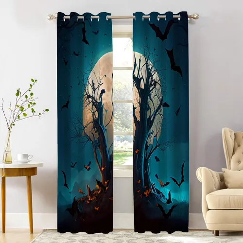 Vista 66 de Shrahala Cortinas republicanas de elefante americano para ventanas de cocina, paneles de cortina de ventana de poliéster multicapa con rayas rojas