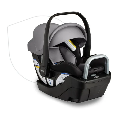 Vista 5 de BOB Gear Wayfinder - Cochecito para correr con doble suspensión independiente, neumáticos llenos de aire y asiento infantil Britax Willow S