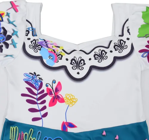 Vista 4 de Girls Cosplay Dress Kids Costume Dress Skirt Princess Dress Halloween Outfits