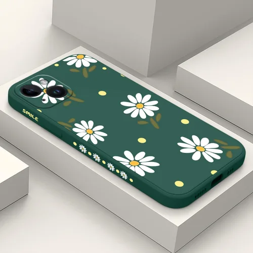 Vista 31 de LEECG Funda para iPhone 14 con Patrón de Flores de Mariposa de Astronauta, Forro de Microfibra Suave Anti-Rayones en el Interior, Cubierta