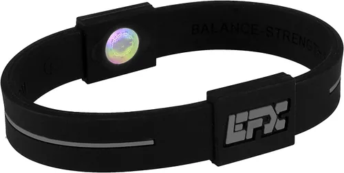 Vista 32 de EFX Pulsera de equilibrio de rendimiento, pulsera de silicona para atletas Negro/Azul