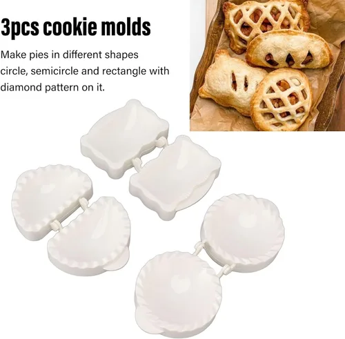 Vista 2 de Mini pastel de mano pastel Bakeware vacaciones Halloween hornear prensa cortador para formas fabricante Navidad para kit de moldes pastel