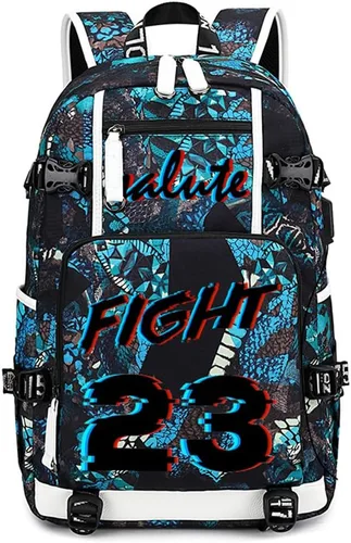Vista 9 de Basketball Player 23 Multifunction Backpack Travel Daypacks Fans Laptop Bag For Men Wome