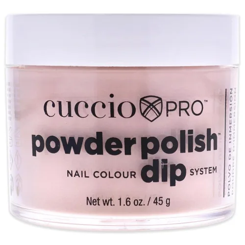 Vista 4 de Cuccio Esmalte de uñas en polvo de color, laca para manicura y pedicura, polvo altamente pigmentado que está finamente molido, acabado fuerte
