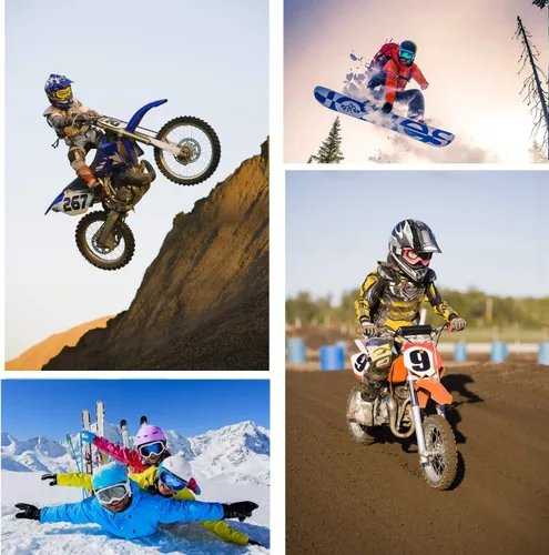 Vista 5 de Gafas de motocicleta Dirt Bike Motocross ATV gafas todoterreno MX anti UV esquí ajuste sobre gafas arrancables para hombres, mujeres, jóvenes
