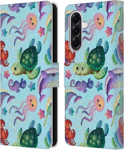 Vista 127 de Head Case Designs Officially Licensed Carla Morrow Colorful Space Dice Patterns Leather Wallet Case Compatible with Samsung Galaxy A07 4G