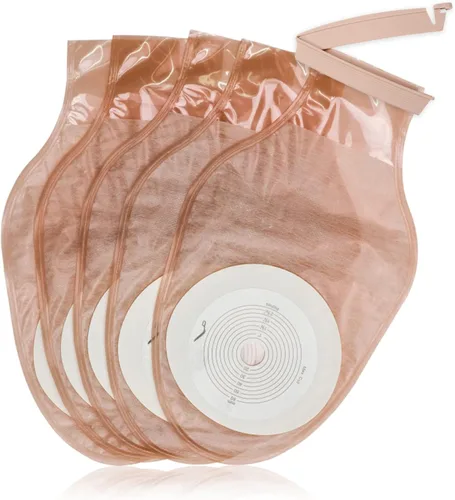 Vista 9 de Healifty Juego de abrazaderas de bolsa drenable, suministros de bolsas de colostomía, clip de ostomía, bolsa de drenaje de cola, cierre de cola
