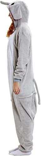 Vista 4 de Animal Pijamas Nuevo Cosplay Lounge Wear Adulto Lindo Halloween Disfraz Ropa de dormir Partido Mono para las Mujeres