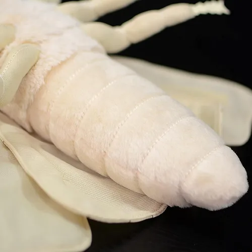 Vista 6 de Animal de peluche de polilla de seda de simulación, polilla de seda realista, animal de insecto de 10 pulgadas, lindo regalo para niños, juguete