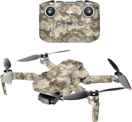 Vista 32 de MightySkins - Compatible con DJI Mini 2 Dron portátil - Artic Camo Funda protectora de vinilo duradera y única Fácil de aplicar, quitar