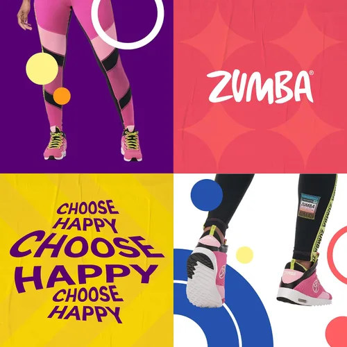 Vista 4 de ZUMBA Air Funk - Tenis de baile para mujer