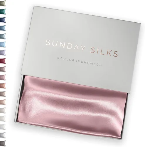 Vista 59 de FUNDA DE ALMOHADA DE SEDA DE MORERA 100% SUNDAYSILKS™, Fundas de almohada de seda para cabello y piel, Superior a la funda de almohada de satén
